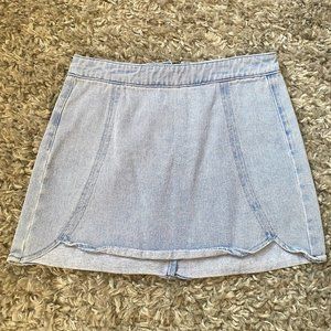 Jean Skirt- Pacsun